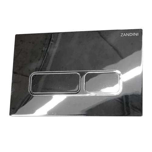 Кнопка Инсталляции Z-02 Zandini хром квадратная Кнопка Инсталляции Z-02 Zandini хром квадратная