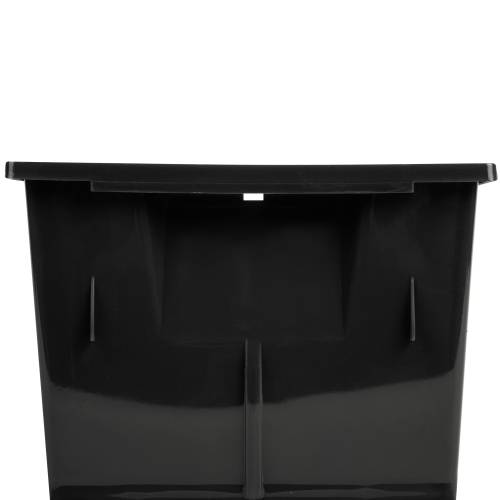 Лоток Volf 21.5х33х15.5 см, пластик, цвет чёрный