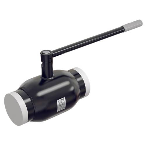 Кран стальной, сварной шар. DN100/ 80 PN25, 300мм ALSO