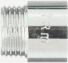 Удлинительная гайка 1/2" 15 мм, никель латунь TRm 06182