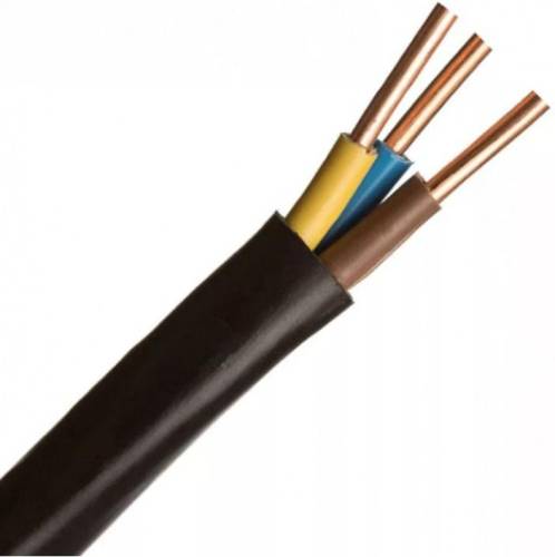 Кабель ВВГнг(А)-LS 3х6 ок (N PE) 0.66кВ (м) АЛЬФАКАБЕЛЬ 657202