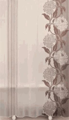 Шторка д/в тканевая MZ-37 "Цветочная рапсодия" 180х180см