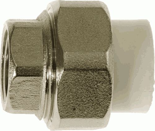 "Американка" Муфта разб. 50 ПП х 1 1/2" внутр. резьба КРОСС