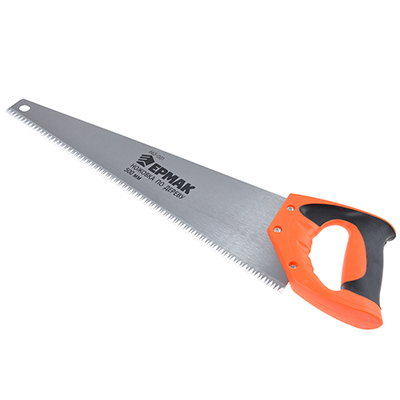 ЕРМАК Ножовка по дереву 1A, 500мм, зуб 8мм. заточ. ЕРМАК Ножовка по дереву 1A, 500мм, зуб 8мм. заточ.