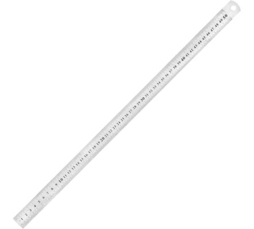 Линейка измерительная 500мм, метал. (1/20/400) VERTEXTOOLS Линейка измерительная 500мм, метал. (1/20/400) VERTEXTOOLS