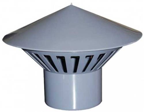 Зонт ПВХ 110 дефлектор Ostendorf (канализационная вытяжка)