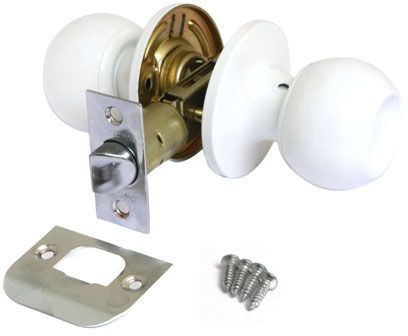 Дверная ручка без замка и без фиксатора 706-05WW (белый)