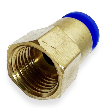 Фитинг цанговый прямой мет. 8 мм х 1/4" вн. резьба ARMA