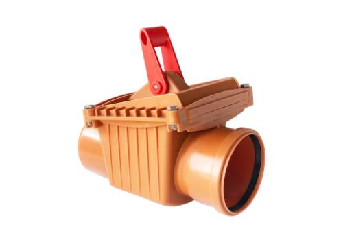 Обратный клапан 110 мм наружн. ПВХ VALFEX