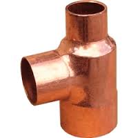 Медь. Тройник - пайка 18 х 15 х 18 мм Viega, Sanha