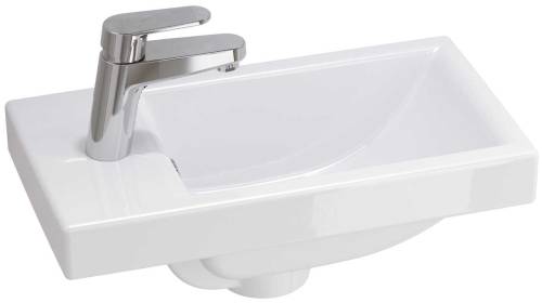 Умывальник мебельный S-UM-COM40/1-w  COMO 40 1 отв. Cersanit
