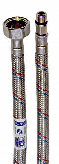 Подводка для смесителя, 0.7 м, 1/2"хМ10*1х18, "MATEU"