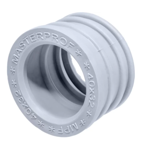 Манжета  переходная,  40 - 32 мм, серая ТЭП, MPF, МР-У