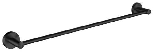 Полотенцедержатель одинарный  60 см., черный, L71701B LEDEME SUS304