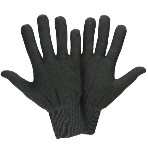 Перчатки нейлоновые антистатические (черные) Manipula, размеры: M (С)