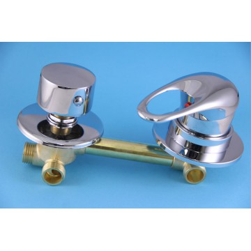 Смеситель на 2 режима, 100 мм, под гайку для душевой кабины