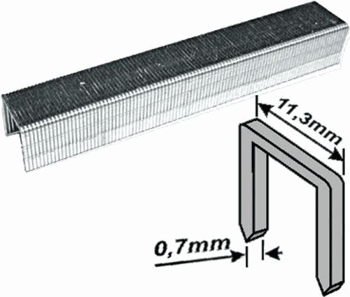 Скобы для мебельного степлера 10мм /1000шт./ FIT (31410) (ЖЦ) Скобы для мебельного степлера 10мм /1000шт./ FIT (31410) (ЖЦ)