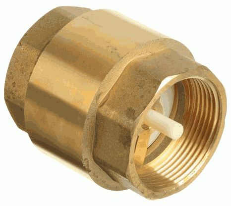 Обратный клапан 1 1/2" с пластиковым золотником TeRma (33945) Обратный клапан 1 1/2" с пластиковым золотником TeRma (33945)