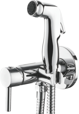 LEDEME L5398-2 Смеситель для биде с гигиеническим душем, встраиваемый, хром