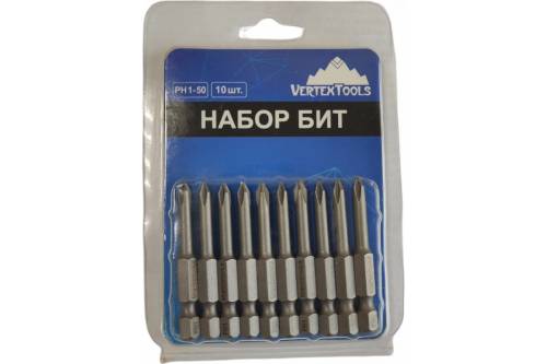 Бита PH1X50 Vertextools БТ-PH1-50 Бита PH1X50 Vertextools БТ-PH1-50