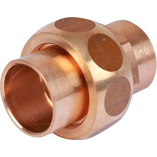 Медь. Сгон - пайка 22 * 3/4 вн конус Sanha 4340 G (ЖЦ)