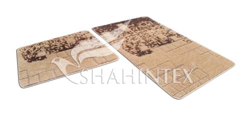 Набор ковриков SHAHINTEX VINTAGE SH V001 50*80+50*50 бисквитный 7 Набор ковриков SHAHINTEX VINTAGE SH V001 50*80+50*50 бисквитный 7