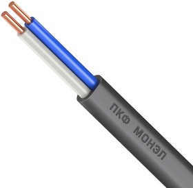 Кабель ВВГ-Пнг(А)-LS 2х2.5 (N) 0.66кВ (уп.100м) Монэл 020002201