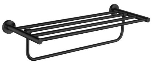 Полка L71724B LEDEME SUS304 для полотенец 60 см., черная