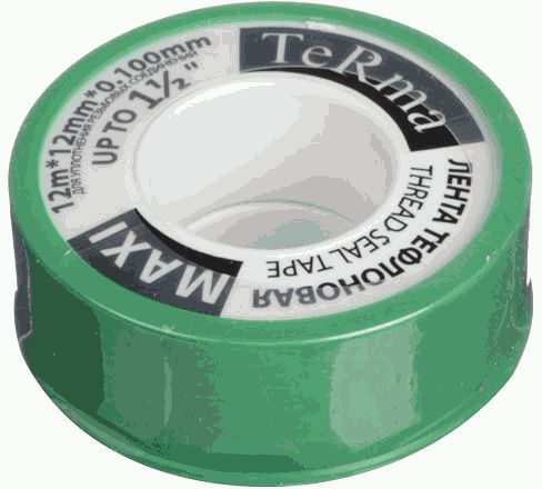 Лента ФУМ 12мм*12м*0,1мм Terma Maxi 10033 Лента ФУМ 12мм*12м*0,1мм Terma Maxi 10033