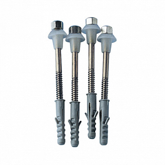 Крепеж для унитаза к полу 4 болта REMER 