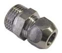 Зажим цанговый 1/2" ш - ц, ник., лат., GF, Valtec Зажим цанговый 1/2" ш - ц, ник., лат., GF, Valtec
