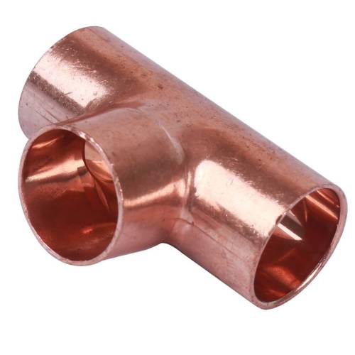 Медь. Тройник - пайка  15 мм Hailiang