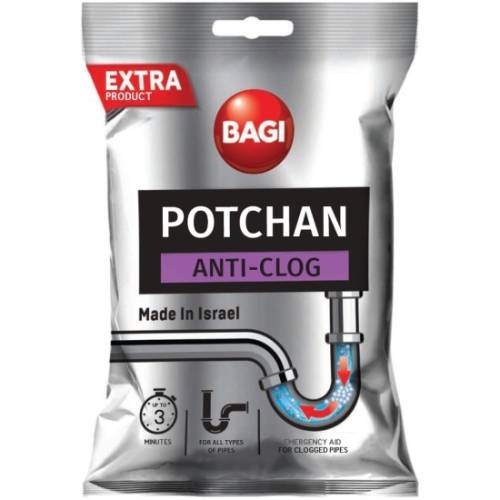 Bagi ПОТХАН Средство от засоров 70гр (209235) (ЖЦ)