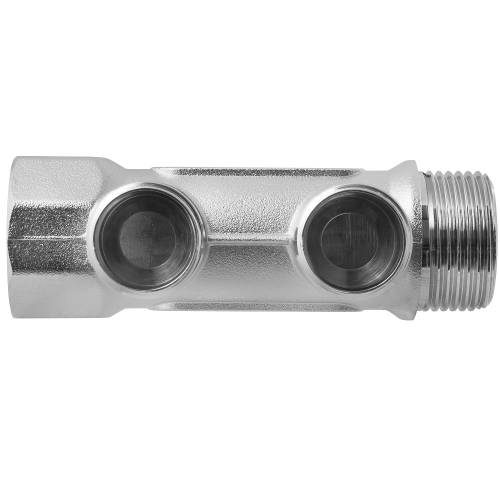 Коллектор 3/4" труба, 2 вых. на 1/2" г, лат., GF, Valtec Коллектор 3/4" труба, 2 вых. на 1/2" г, лат., GF, Valtec