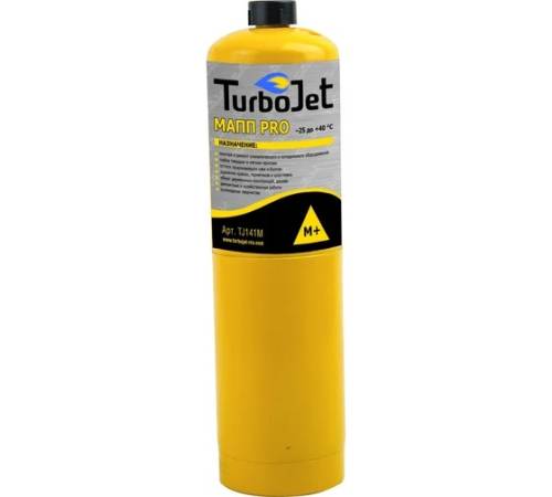 Газовый баллон Turbojet МАПП PRO 400 г,  TJ141M Газовый баллон Turbojet МАПП PRO 400 г,  TJ141M
