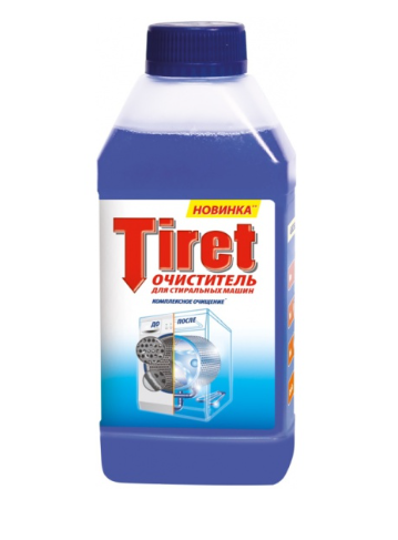 ТИРЕТ очиститель для Стиральных машин 250 мл. *1/6