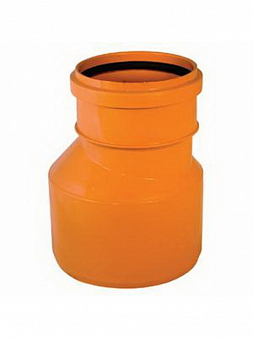 ПЕРЕХОД наруж. (Редукция)  160 мм - 110 мм , ПВХ (ЖЦ)