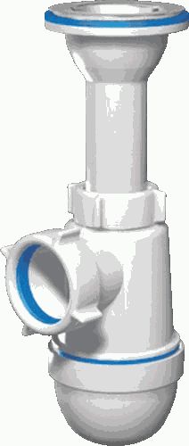 Сифон АНИ C0500  1.1/2"*40 литой выпуск Сифон АНИ C0500  1.1/2"*40 литой выпуск