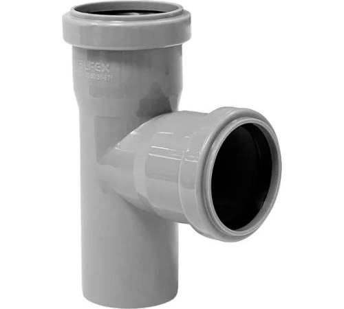 ТРОЙНИК    50 - 50 мм - 87 град., ПВХ VALFEX  ТРОЙНИК    50 - 50 мм - 87 град., ПВХ VALFEX
