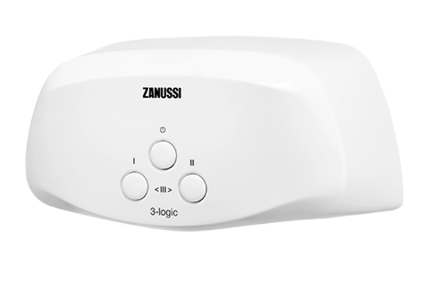 Водонагреватель проточный Zanussi 3-logic 3,5 TS (душ+кран) НС-1064841