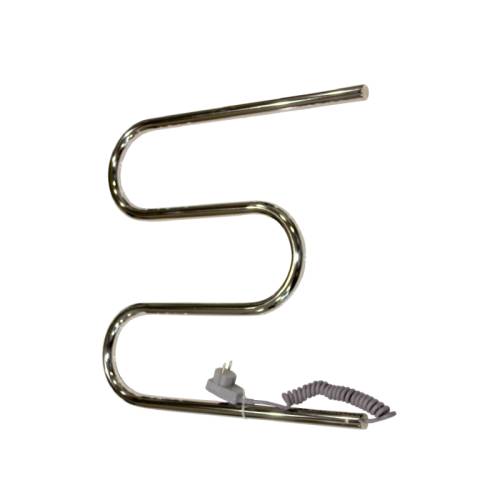 MELODIA Полотенцесушитель Simple Electro M-образный 50х40см cухой ТЭН 75Вт MTRSPE5040