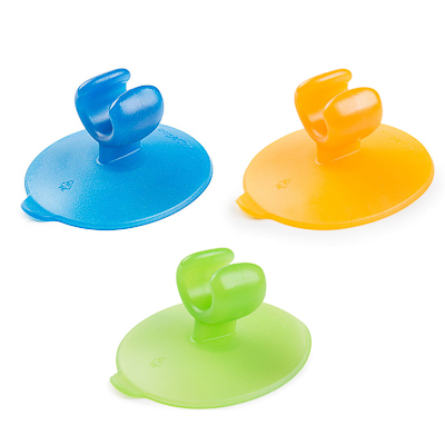 Держатель для бритвы BEROSSI Touch на присоске, ПВХ, 8,6х6,8х4,6см, 3 цвета