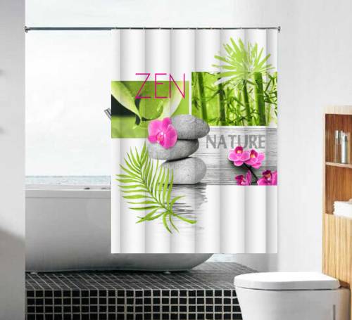 Шторка д/в тканевая MZ-98 "Духовная истина" 180х180см