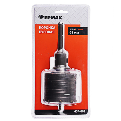 ЕРМАК Коронка буровая 68мм (в сборе) ЕРМАК Коронка буровая 68мм (в сборе)