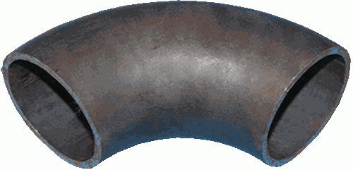 Отвод гнутый короткий Ду-80 (черн.) 
