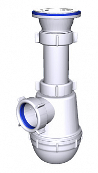 Сифон АНИ Грот A0100 1.1/2" x 40 выпуск с гайкой