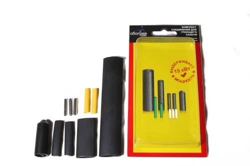 Комплект соединительной заделки для греющего кабеля КПШ в блистере