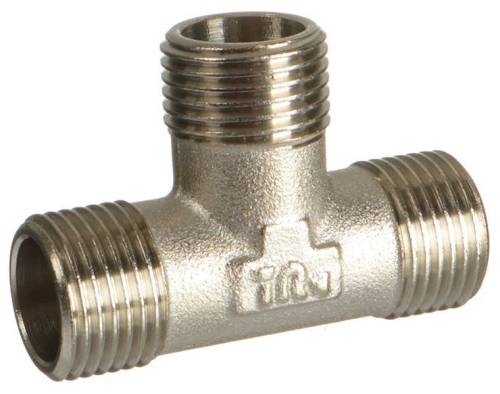 Тройник  3/4" ш-ш-ш  ник. лат. TRm 06107 Тройник  3/4" ш-ш-ш  ник. лат. TRm 06107