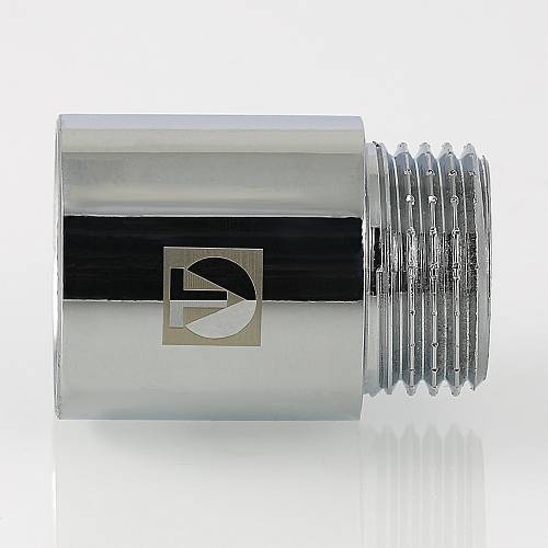 Удлинительная гайка 1/2" 25 мм, хром латунь Valtec