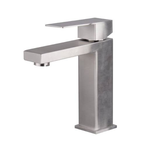 Смеситель для умывальника MELODIA Square картридж 25мм нерж.сталь полир. MDV30620ss Смеситель для умывальника MELODIA Square картридж 25мм нерж.сталь полир. MDV30620ss